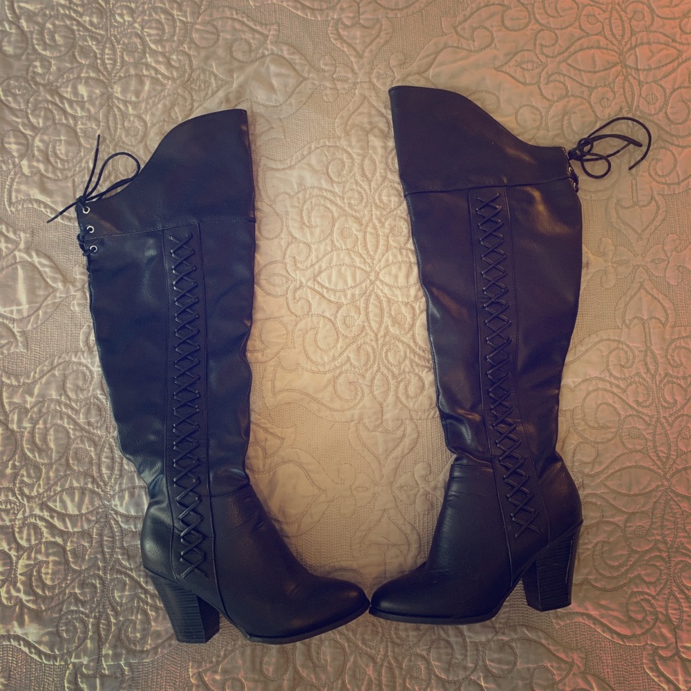 Over the knee boots